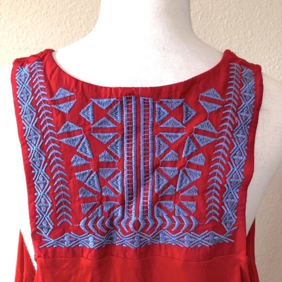 Gibson Look x Hi Sugarplum! Naxos Embroidered Racerback Tank Top Sz XXL - Picture 7 of 10